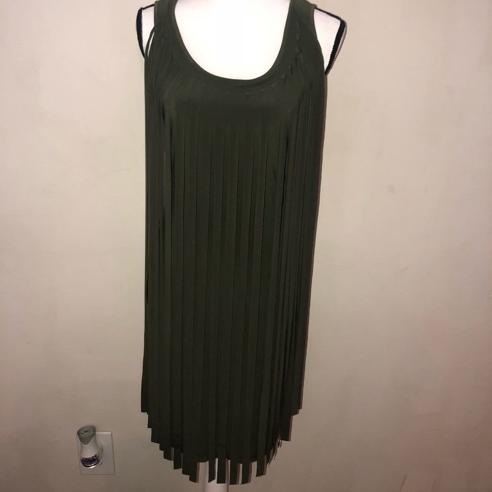 Olive Green Dress